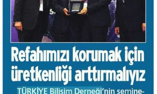 Refahımızı Korumak İçin Üretkenliğimizi Arttırmalıyız – Antalya Ekspres Gazetesi