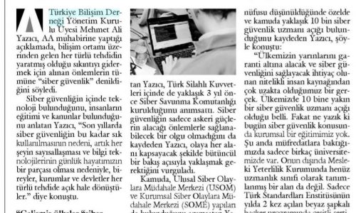 Türkiye’de 10 Bine Yakın Siber Güvenlik Uzmanı Açığı Var- Ayrıntılı Haber