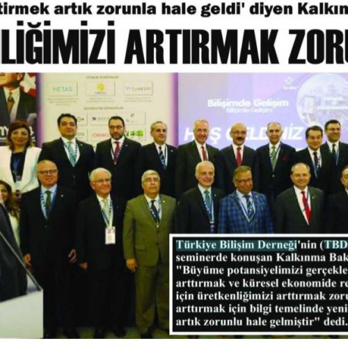 Üretkenliğimizi Artırmak Zorundayız : Gazete Anadolu