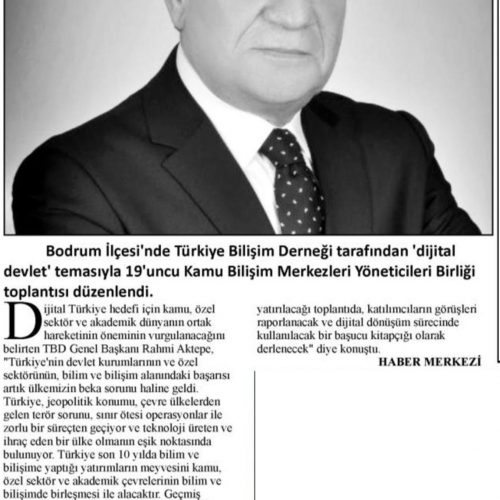 Dijital Devlet Toplantısı – MUĞLA YENİGÜN GAZETESİ