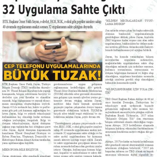 Cepteki Büyük Tuzağa Dikkat! 32 Uygulama Sahte Çıktı – HUDUT