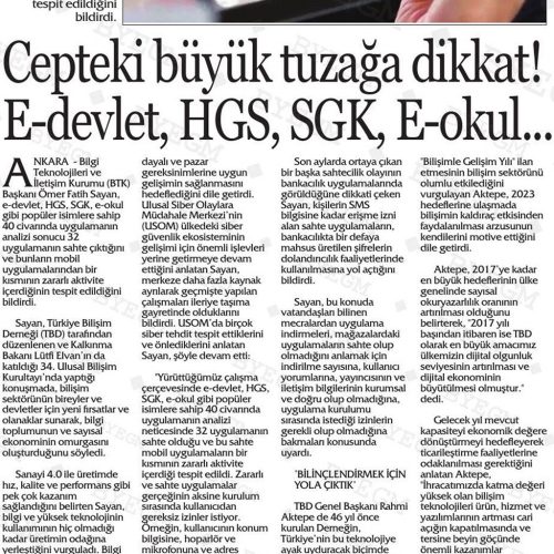 Cepteki Büyük Tuzağa Dikkat – İL SESİ