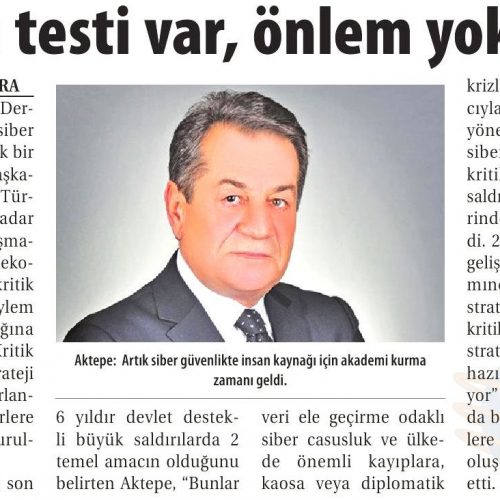 Sızma Testi Var, Önlem Yok – TİCARET GAZETESİ