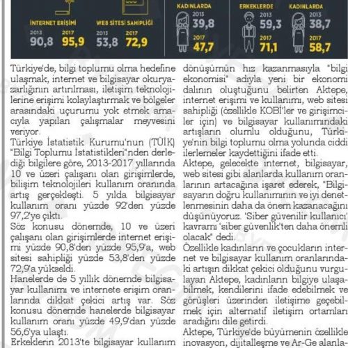 Türkiye’nin İnternete Erişim Karnesi – ARDEŞENİN SESİ GAZETESİ