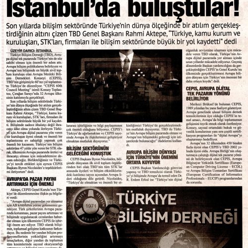 Bilişimin Dünya Devleri İstanbul’da Buluştular – BİZİM ANADOLU