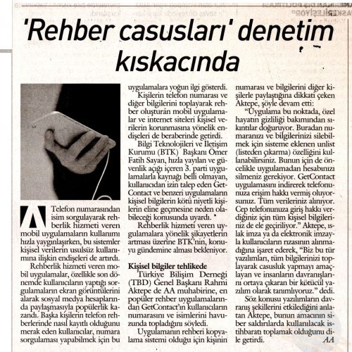 ‘Rehber Casusları’ Denetim Kıskacında – AYRINTILI HABER GAZETESİ