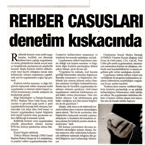 REHBER CASUSLARI Denetim Kıskacında – BİZİM ANADOLU