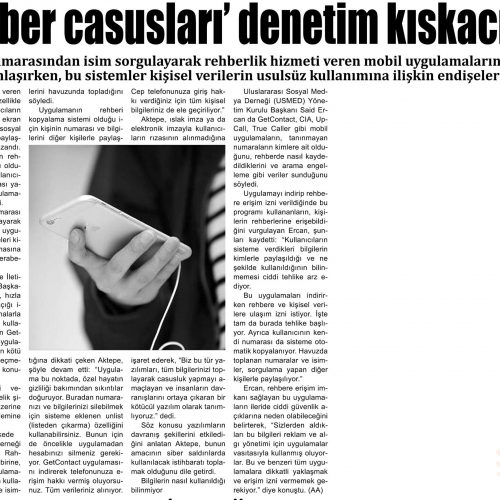 ‘Rehber Casusları’ Denetim Kıskacında – SİVAS MEMLEKET