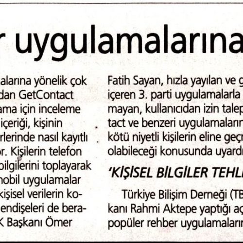 Rehber Uygulamalarına İnceleme Başlatıldı – AYDINLIK GAZETESİ