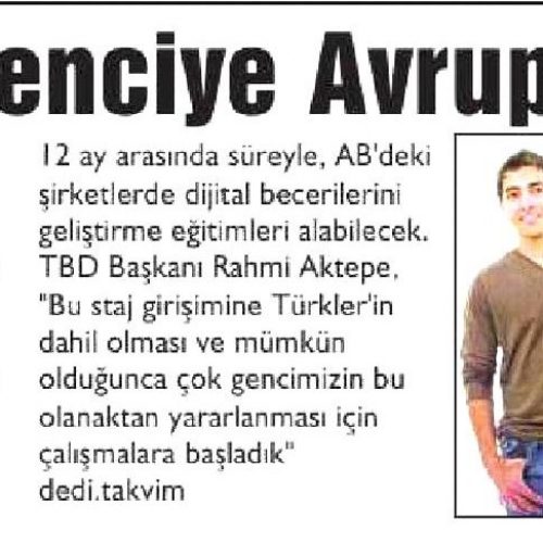 6 Bin Öğrenciye Avrupa’da Staj – VAN SESİ GAZETESİ