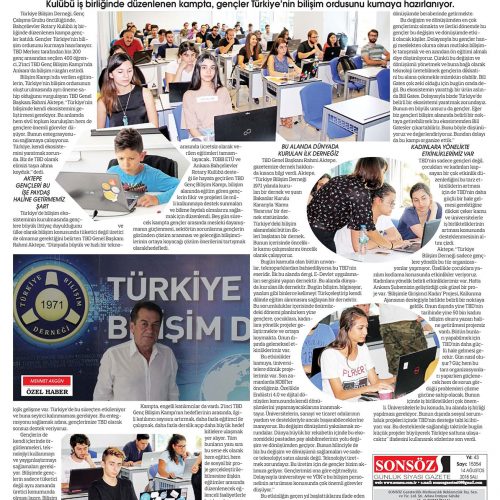 Ankara’da Bilişim Rüzgarı Esti – ANKARA SONSÖZ GAZETESİ