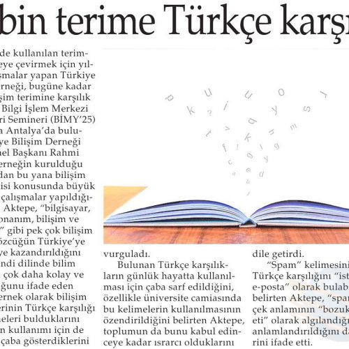 12 Bin Terime Türkçe Karşılık – YENİGÜN İZMİR