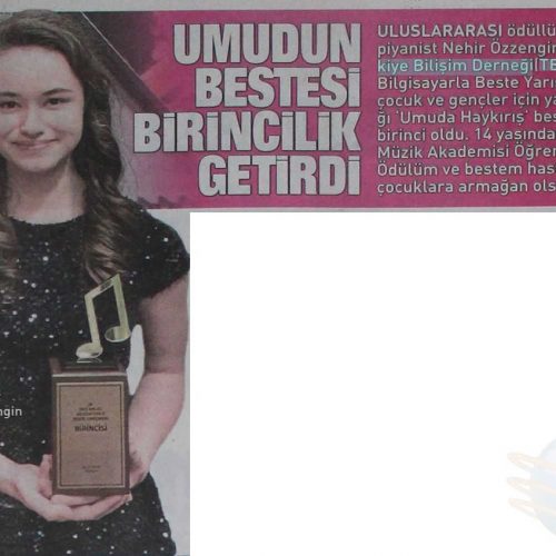 Umudun Bestesi Birincilik Getirdi – SABAH EGELİ