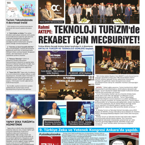 Teknoloji Turizm’de Rekabet için Mecburiyet – BİLİŞİM HABER