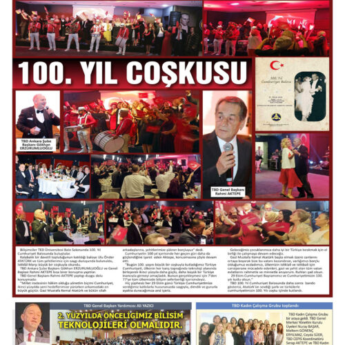 100. Yıl Coşkusu – BİLİŞİM HABER