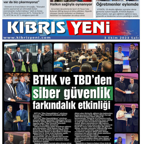 BTHK ve TBD’den Siber Güvenlik Farkındalık Etkinliği – KIBRIS YENİ